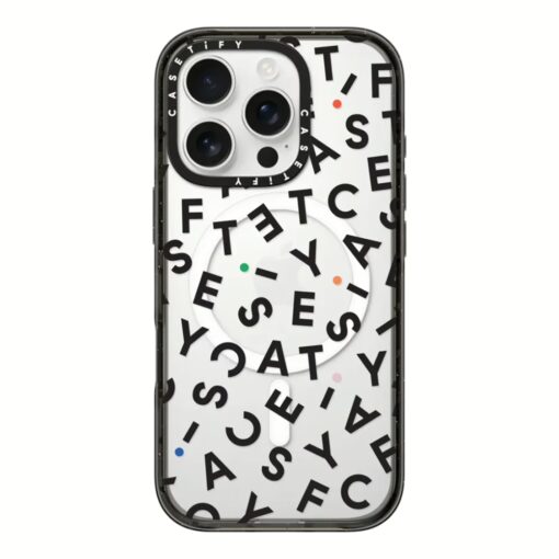 Casetify รุ่น Impact Case With Magsafe/Black - เคส iPhone 16 Pro - สี Monogram