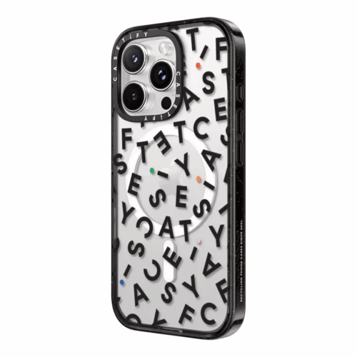 Casetify รุ่น Impact Case With Magsafe/Black - เคส iPhone 16 Pro - สี Monogram