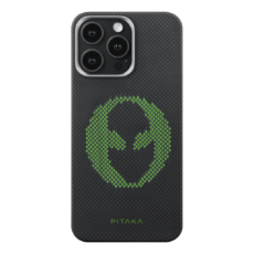 Pitaka รุ่น Aries Tactile Woven Case - เคส iPhone 15 Pro Max - สี Alien