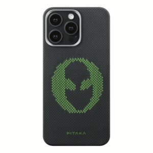 Pitaka รุ่น Aries Tactile Woven Case - เคส iPhone 15 Pro Max - สี Alien