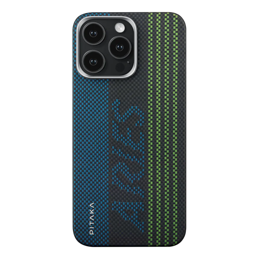 Pitaka รุ่น Aries Tactile Woven Case - เคส iPhone 15 Pro Max - สี Credit Card