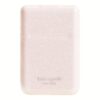 Kate Spade New York รุ่น Magnetic Flip Wallet - ที่เก็บบัตรติดหลังมือถือ - สี That Sparkle Pink