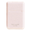 Kate Spade New York รุ่น Magnetic Flip Wallet - ที่เก็บบัตรติดหลังมือถือ - สี That Sparkle Pink