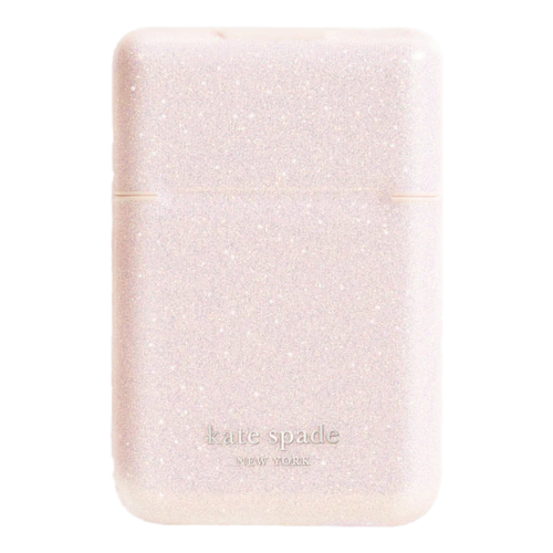 Kate Spade New York รุ่น Magnetic Flip Wallet - ที่เก็บบัตรติดหลังมือถือ - สี That Sparkle Pink