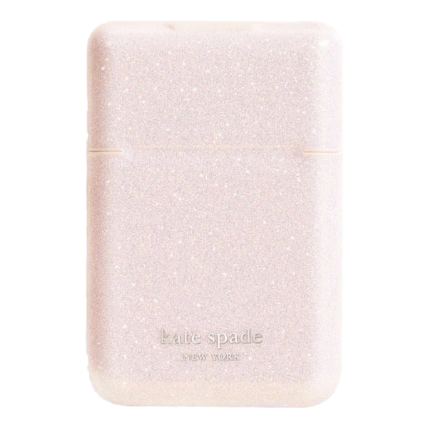 Kate Spade New York รุ่น Magnetic Flip Wallet - ที่เก็บบัตรติดหลังมือถือ - สี That Sparkle Pink