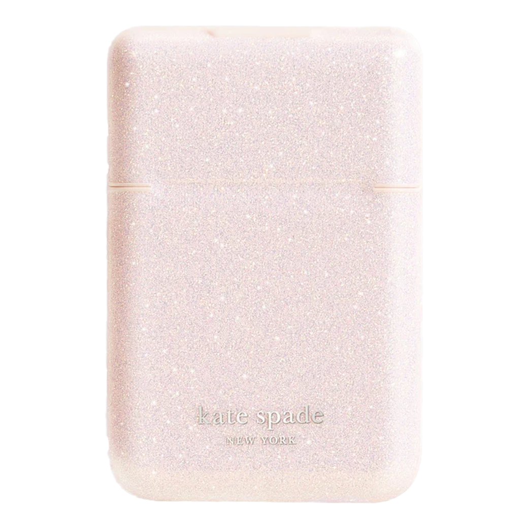Kate Spade New York รุ่น Magnetic Flip Wallet - ที่เก็บบัตรติดหลังมือถือ - สี That Sparkle Pink