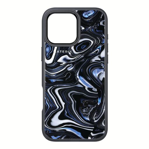 Materik รุ่น Luxury & Personalized Phone Case - เคส iPhone 16 Pro Max - สี Black Pearl