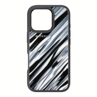 Materik รุ่น Luxury & Personalized Phone Case - เคส iPhone 16 Pro - สี White Angelfish