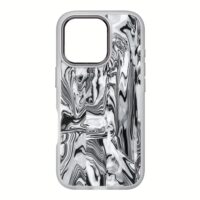 Materik รุ่น Luxury & Personalized Phone Case - เคส iPhone 16 Pro - สี White Coral
