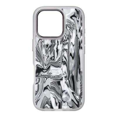 Materik รุ่น Luxury & Personalized Phone Case - เคส iPhone 16 Pro - สี White Coral