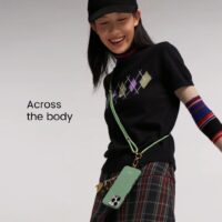 Pitaka รุ่น 1 to 3 Phone Strap - สายคล้อง - สี Black/Grey