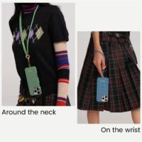 Pitaka รุ่น 1 to 3 Phone Strap - สายคล้อง - สี Black/Grey