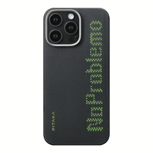 Pitaka รุ่น Aries Tactile Woven Case - เคส iPhone 16 Pro - สี NoProblemo