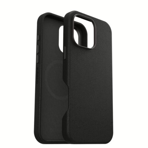 OtterBox รุ่น Symmetry Cactus Leather Magsafe - เคส iPhone 16 Pro Max - สี Noir Ash (Black) - Image 2