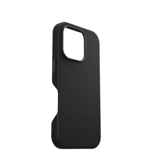 OtterBox รุ่น Symmetry Cactus Leather Magsafe - เคส iPhone 16 Pro - สี Noir Ash (Black) - Image 3