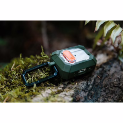 UAG รุ่น Plasma - เคส AirPods 4 - สี Olive Drab