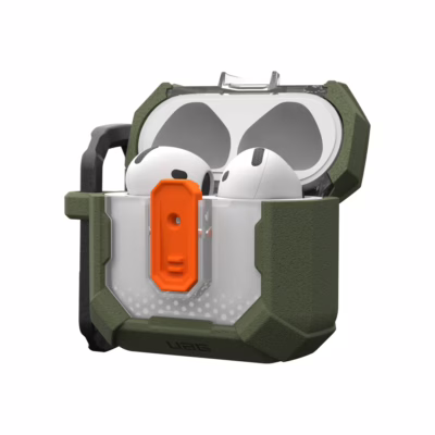 UAG รุ่น Plasma - เคส AirPods 4 - สี Olive Drab