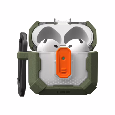 UAG รุ่น Plasma - เคส AirPods 4 - สี Olive Drab