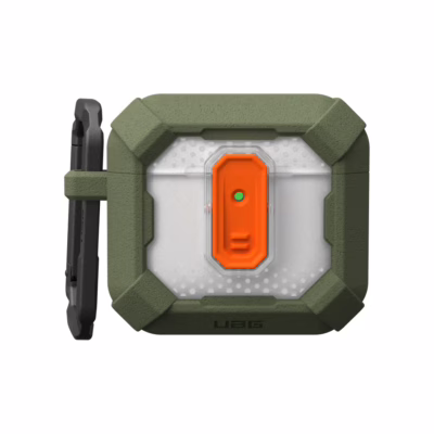 UAG รุ่น Plasma - เคส AirPods 4 - สี Olive Drab