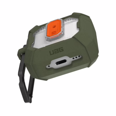 UAG รุ่น Plasma - เคส AirPods 4 - สี Olive Drab