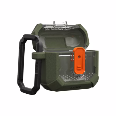 UAG รุ่น Plasma - เคส AirPods 4 - สี Olive Drab