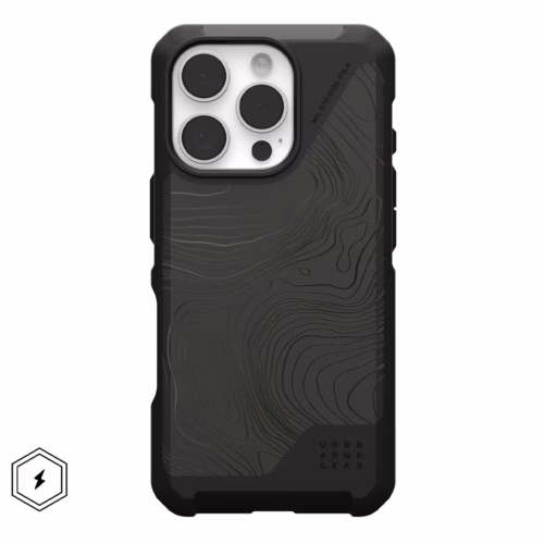 UAG รุ่น Metropolis LT Magsafe - เคส iPhone 16 Pro - สี Topography Black