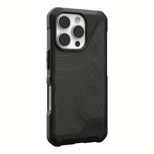 UAG รุ่น Metropolis LT Magsafe - เคส iPhone 16 Pro - สี Topography Black - Image 11