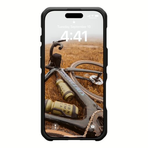UAG รุ่น Metropolis LT Magsafe - เคส iPhone 16 Pro - สี Topography Black - Image 12