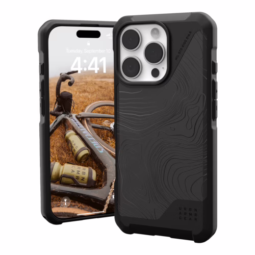 UAG รุ่น Metropolis LT Magsafe - เคส iPhone 16 Pro - สี Topography Black