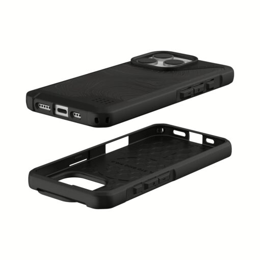 UAG รุ่น Metropolis LT Magsafe - เคส iPhone 16 Pro - สี Topography Black - Image 8