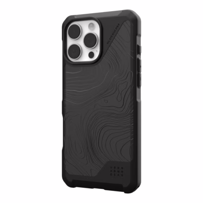 UAG รุ่น Metropolis LT Magsafe - เคส iPhone 16 Pro Max - สี Topography Black