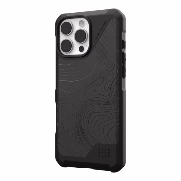 UAG รุ่น Metropolis LT Magsafe - เคส iPhone 16 Pro Max - สี Topography Black