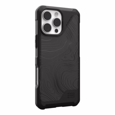 UAG รุ่น Metropolis LT Magsafe - เคส iPhone 16 Pro Max - สี Topography Black