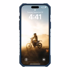 UAG รุ่น Pathfinder Clear Magsafe Bundle - เคส iPhone 16 Pro Max - สี Blues/Lanyard