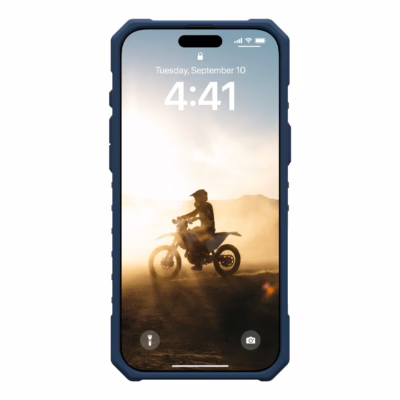 UAG รุ่น Pathfinder Clear Magsafe Bundle - เคส iPhone 16 Pro Max - สี Blues/Lanyard