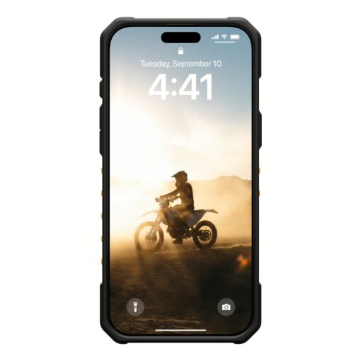 UAG รุ่น Pathfinder Magsafe - เคส iPhone 16 Pro Max - สี Heritage Yellow - Image 4