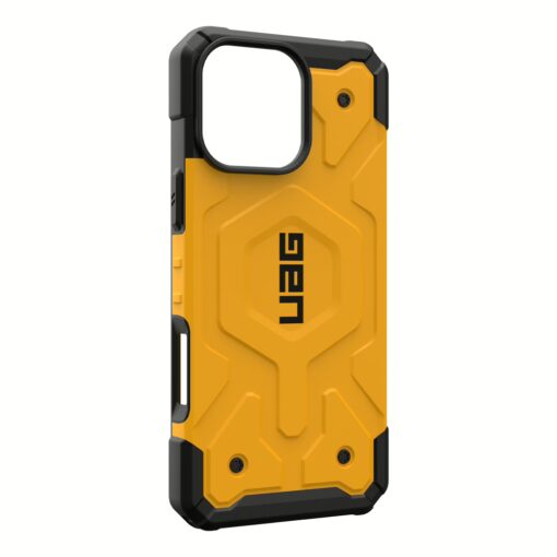 UAG รุ่น Pathfinder Magsafe - เคส iPhone 16 Pro Max - สี Heritage Yellow - Image 7
