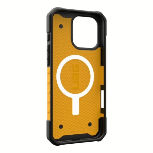 UAG รุ่น Pathfinder Magsafe - เคส iPhone 16 Pro Max - สี Heritage Yellow - Image 8