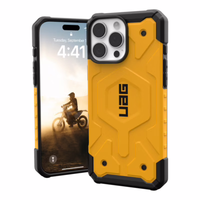 UAG รุ่น Pathfinder Magsafe - เคส iPhone 16 Pro Max - สี Heritage Yellow