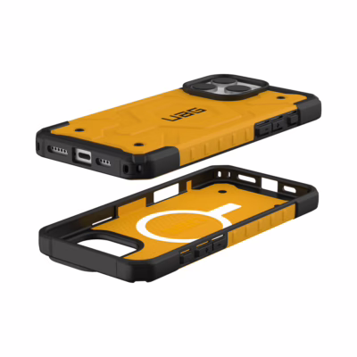 UAG รุ่น Pathfinder Magsafe - เคส iPhone 16 Pro Max - สี Heritage Yellow
