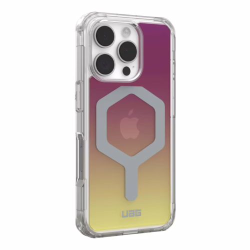 UAG รุ่น Plyo Magsafe - เคส iPhone 16 Pro - สี Maroon/Yellow Ombre