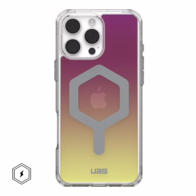 UAG รุ่น Plyo Magsafe - เคส iPhone 16 Pro Max - สี Maroon/Yellow Ombre