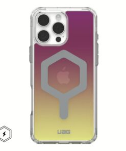 UAG รุ่น Plyo Magsafe - เคส iPhone 16 Pro - สี Maroon/Yellow Ombre