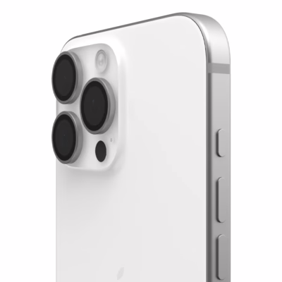UAG รุ่น Lens Shield - กระจกเลนส์กล้อง iPhone 16 Pro / 16 Pro Max / 15 Pro / 15 Pro Max - สี Titanium
