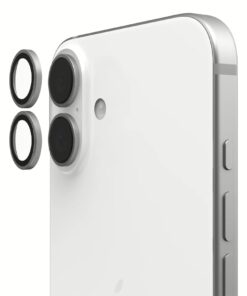 UAG รุ่น Lens Shield - กระจกเลนส์กล้อง iPhone 16 / 16 Plus - สี Titanium