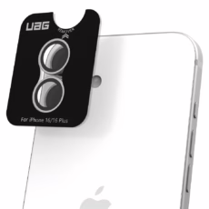 UAG รุ่น Lens Shield - กระจกเลนส์กล้อง iPhone 16 / 16 Plus - สี Titanium