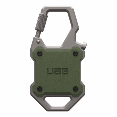 UAG รุ่น Monarch - เคส AirTag - สี Olive Drab/Silver