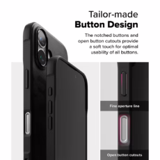Ringke รุ่น Onyx Design - เคส iPhone 16 - ลาย Camo Black