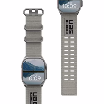 UAG รุ่น Nato Eco - สายนาฬิกา Apple Watch 42/44/45/49mm - สี Titanium