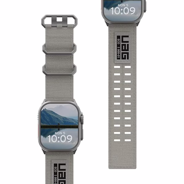 UAG รุ่น Nato Eco - สายนาฬิกา Apple Watch 42/44/45/49mm - สี Titanium